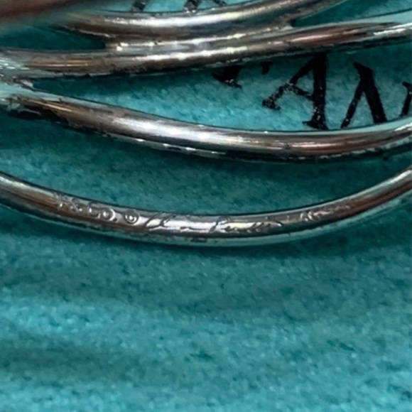 🚫SOLD🚫Tiffany & Co Wave Ring Size 9 - Picture 4 of 5